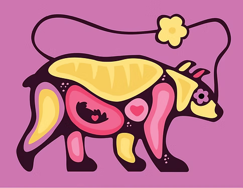 Bada Jean Spring Mama Bear Greeting Card