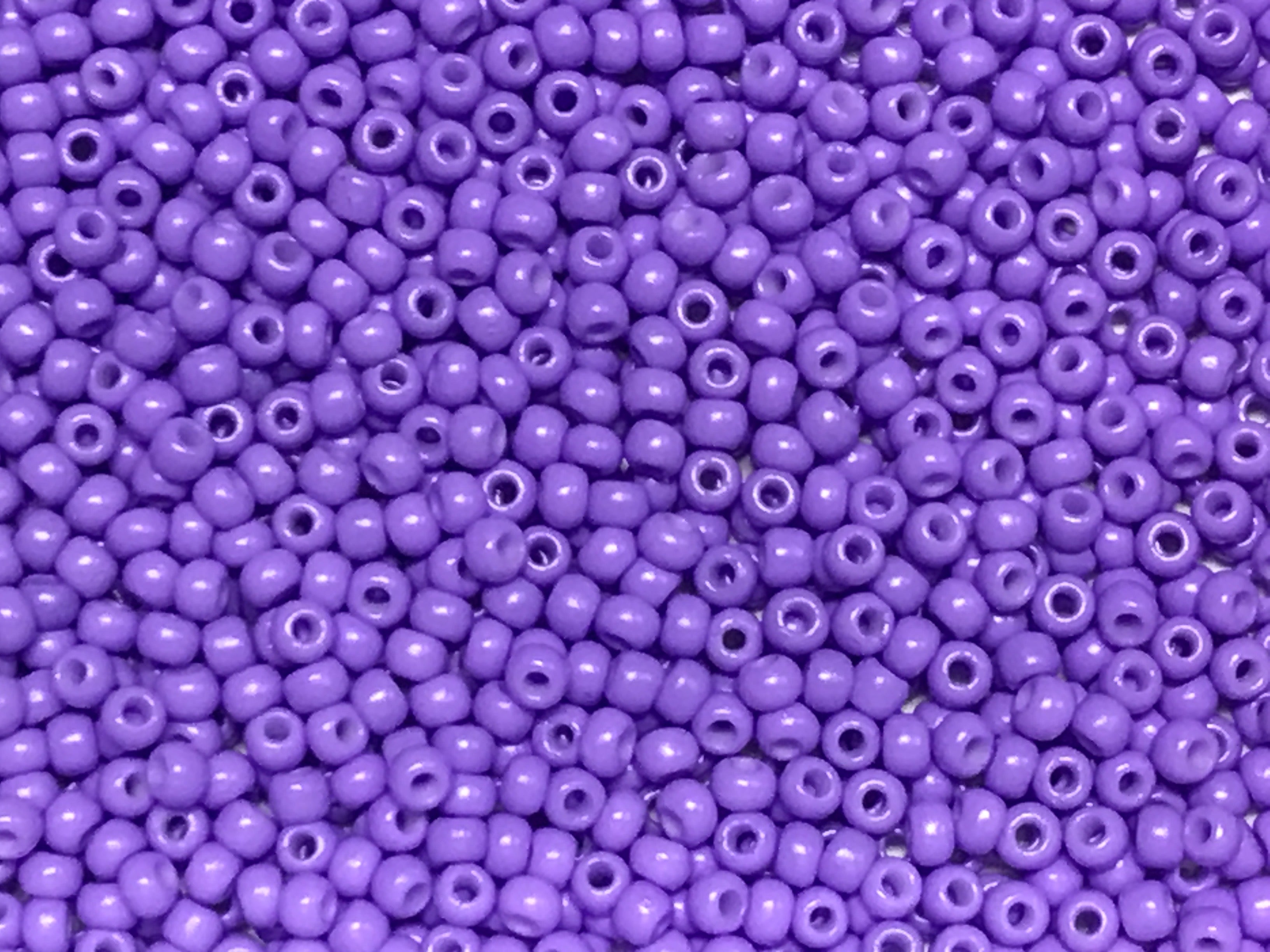 Macaron Color Seed Beads Size 11/0 - Ube