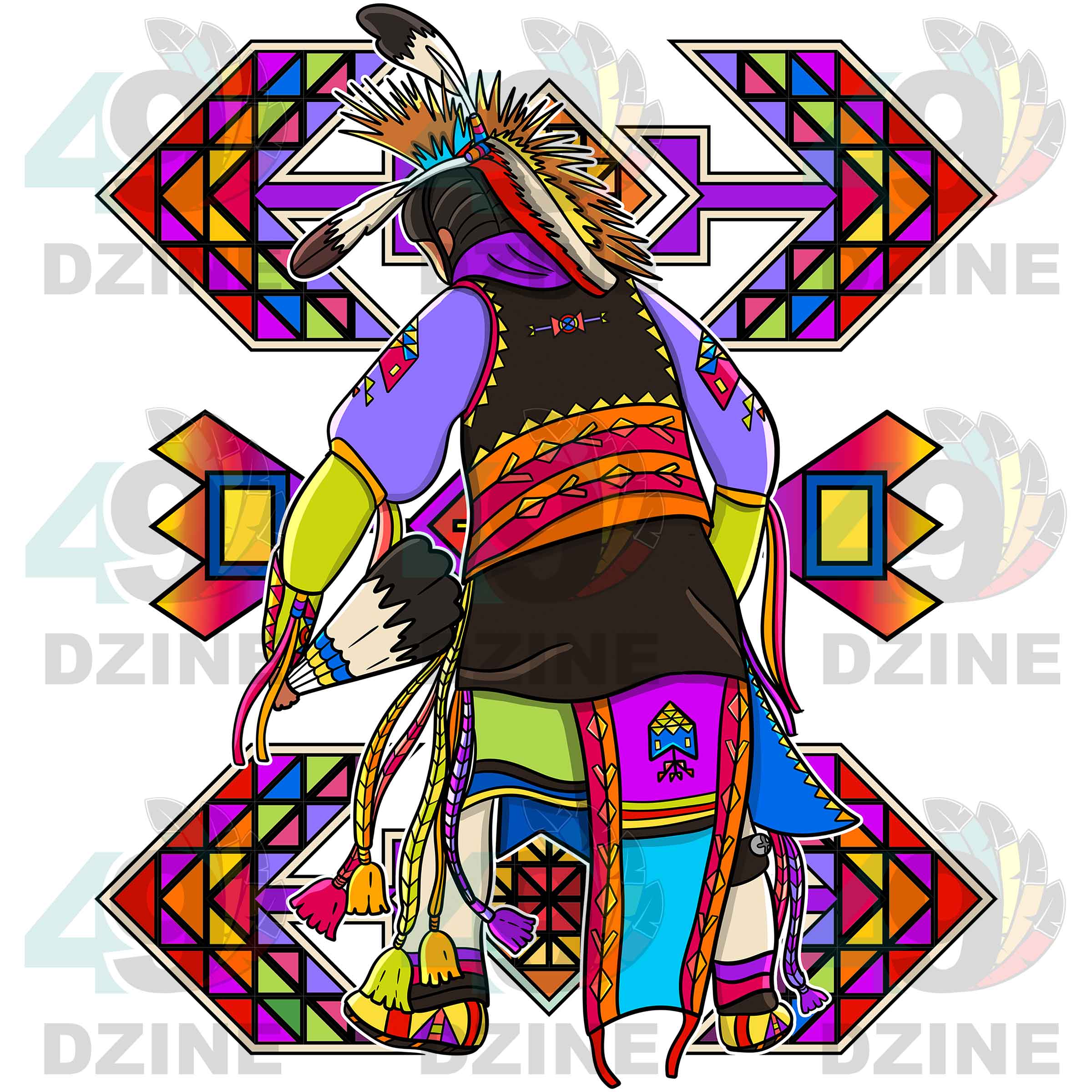 Men's Southern Straight Dancer Hoodies
