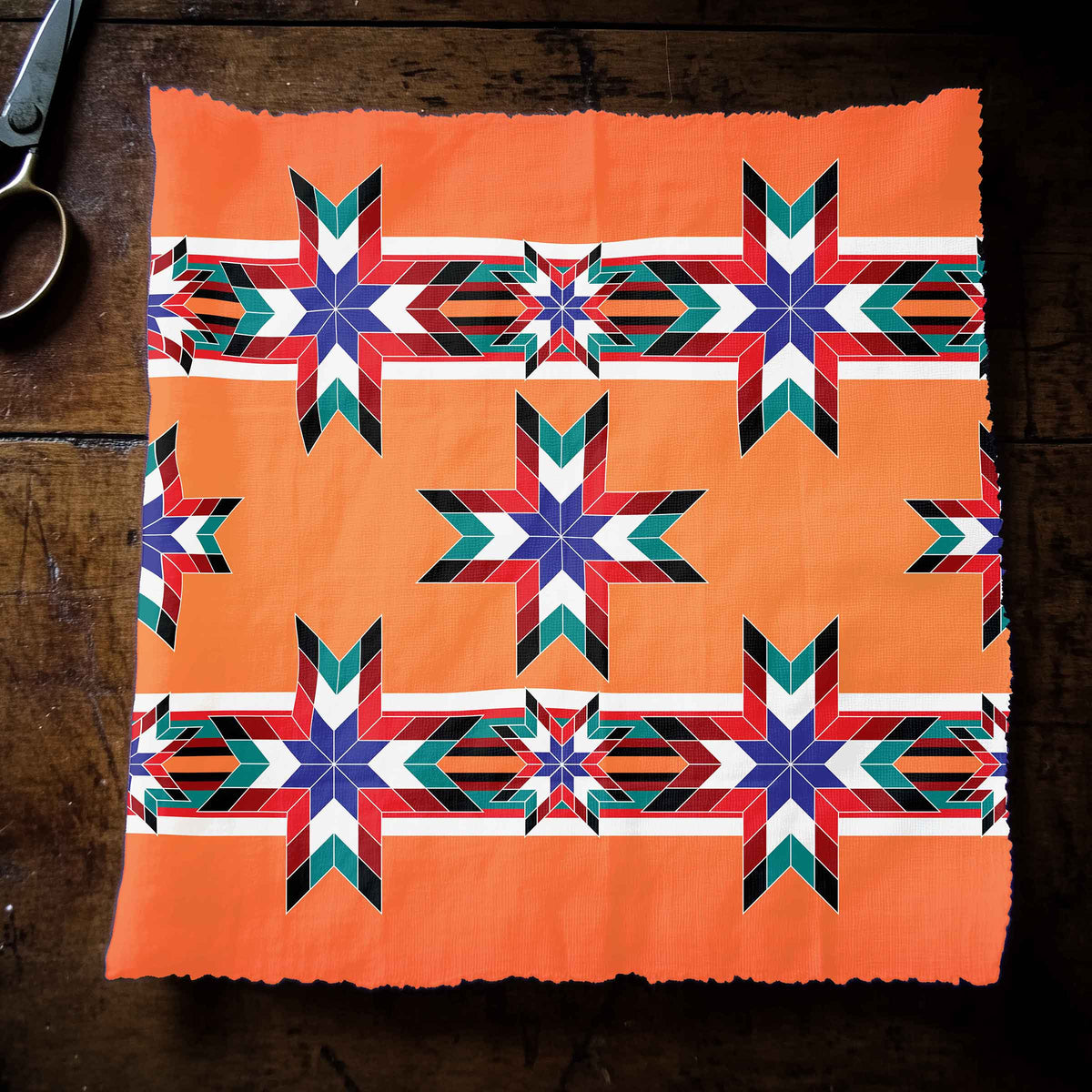 Morning Star Fire Cotton Poplin