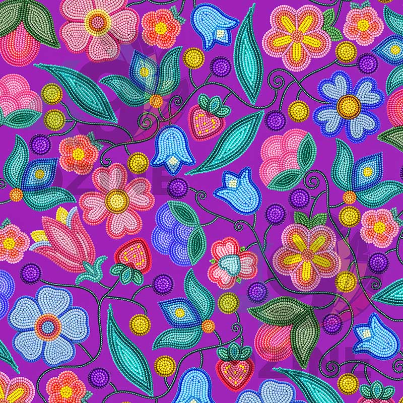 Sweet Offering Purple Cotton Poplin