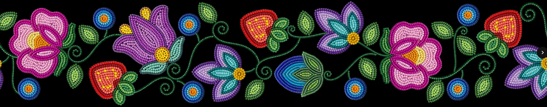 Garden Rhythm Printed Ribbon