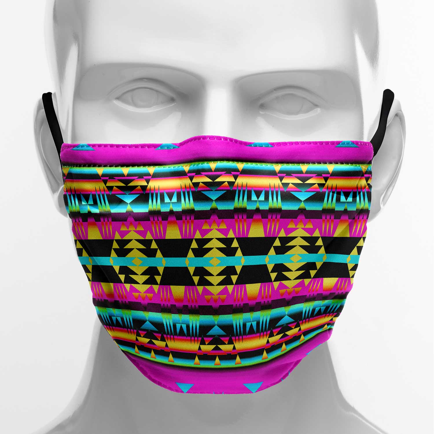 Between the Sunset Mountains Face Cover Herman