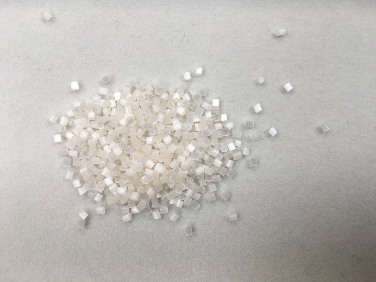 2mm Size 11/0 24g tube Cylindica Seed Beads Beige