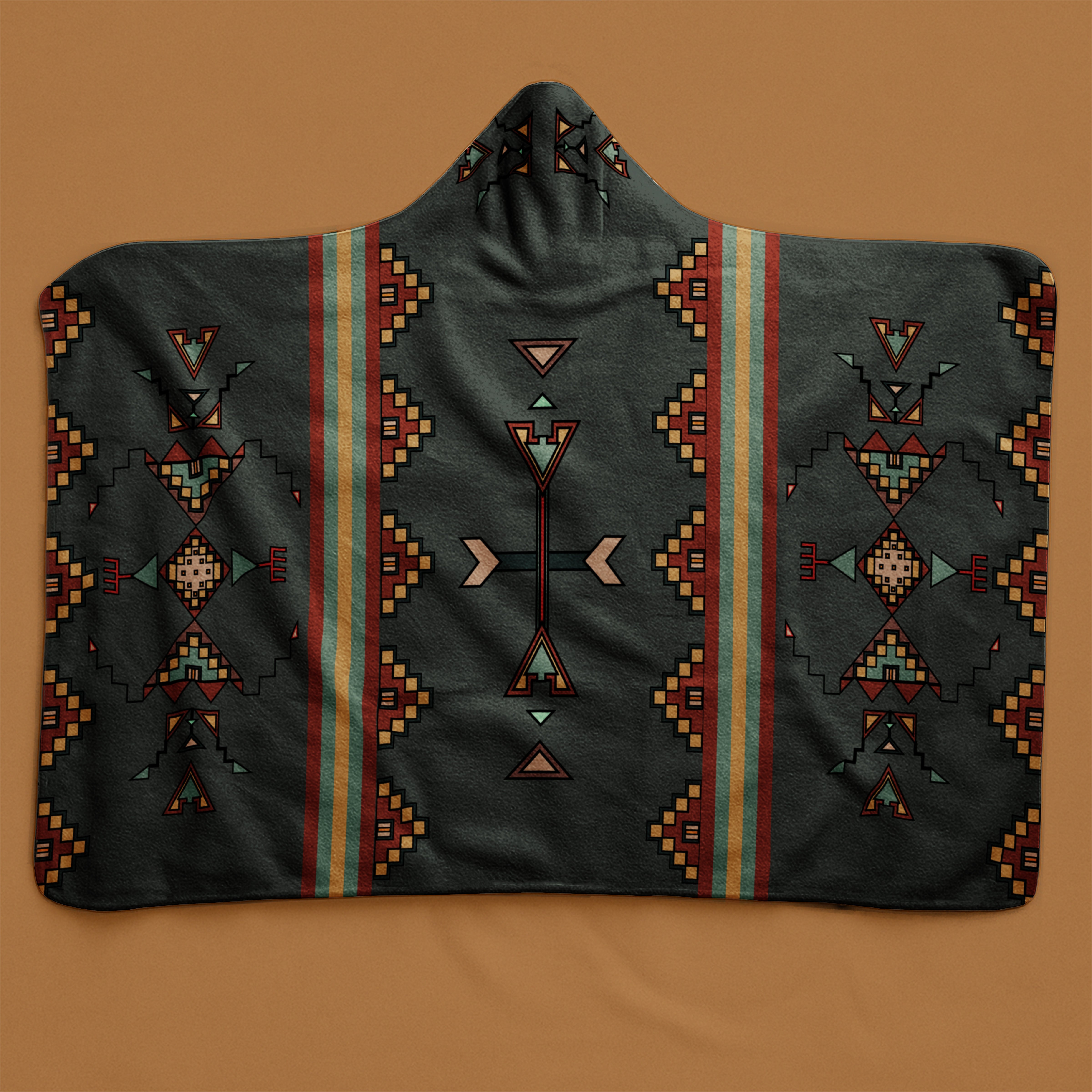 Earth Stepper Hooded Blanket