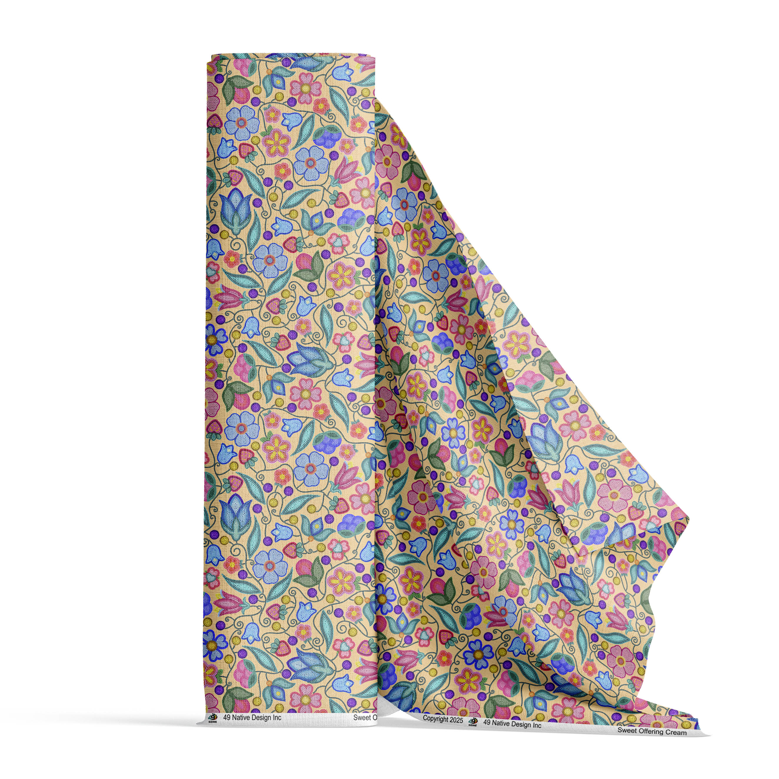 Sweet Offering Cream Cotton Poplin